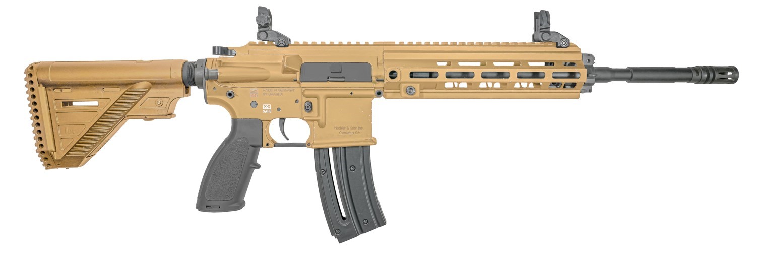 H&K HK416 RIFLE 22LR FDE 16 20 - 556 Black Friday Promotion